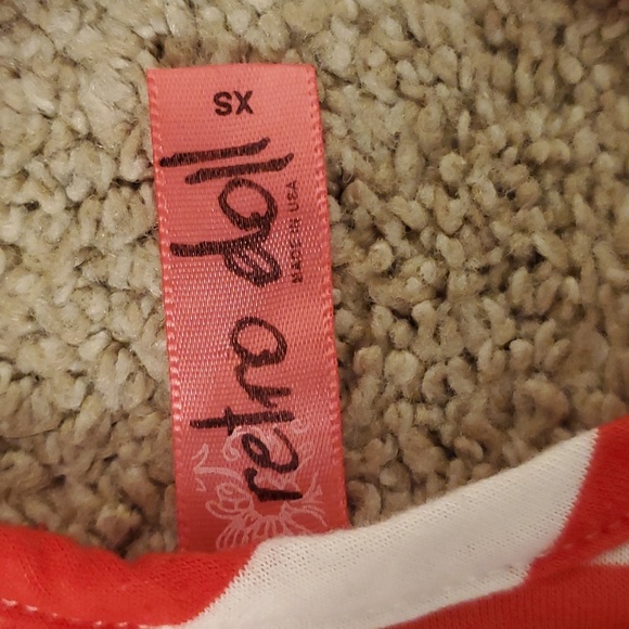 Retro Doll Striped Tank Top with a Criss Crossed Back - Picture 5 of 5